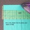 Kearing® Hot Hem Ruler for Sewing, Patented Heat Resistant Non-Slip Hot Ironing Ruler for Measure, Mark, Fold, Press with Dry or Steam Iron